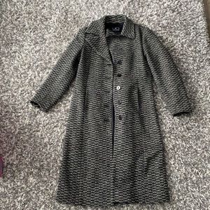 Utex design long dress coat